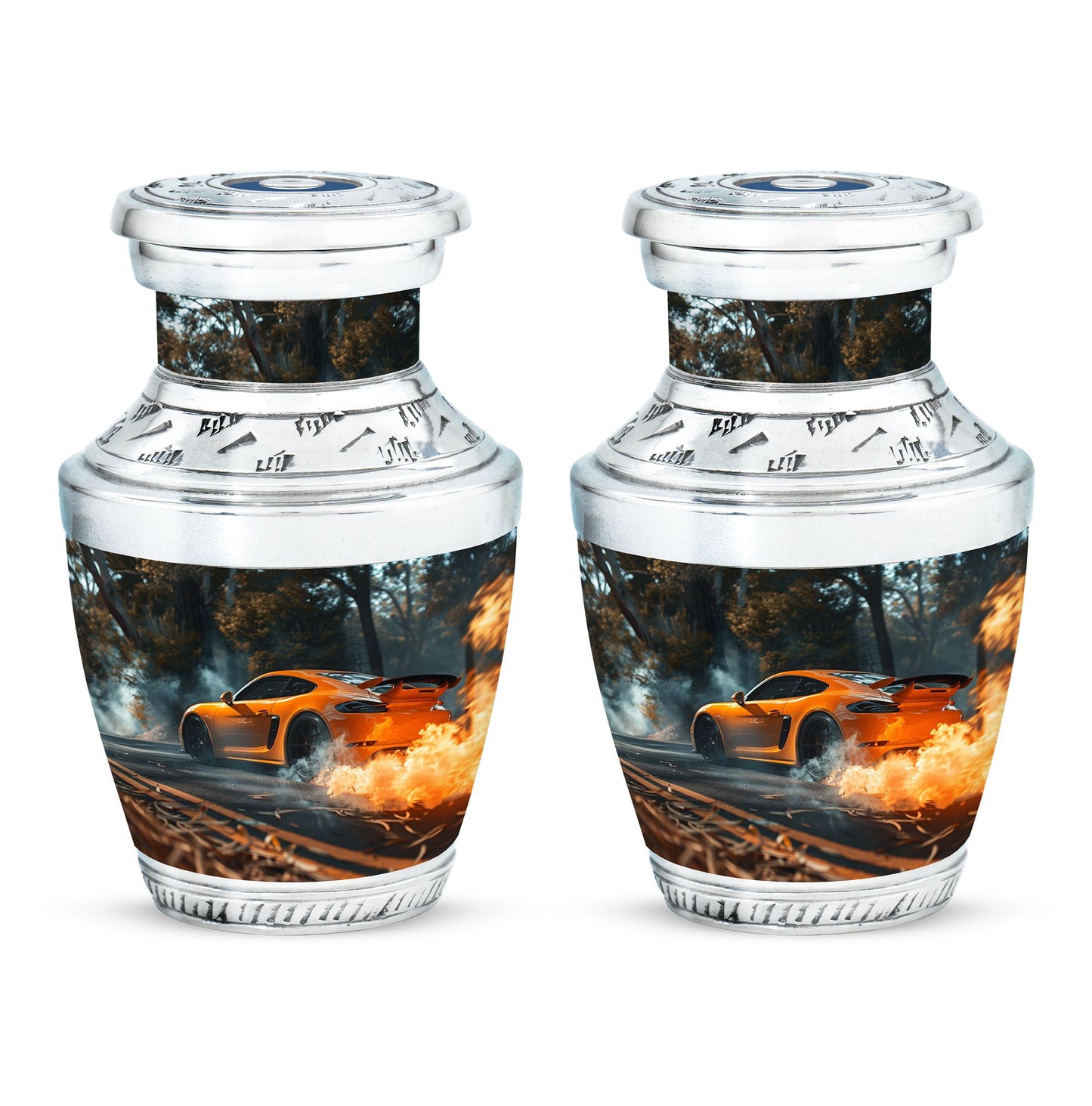 Car Theme 3 Inch Keepsake Pack of 2