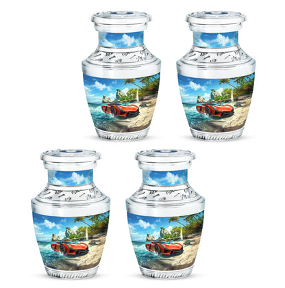 Car Theme 3 Inch Keepsake Pack of 4