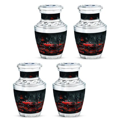 Car Theme 3 Inch Keepsake Pack of 4