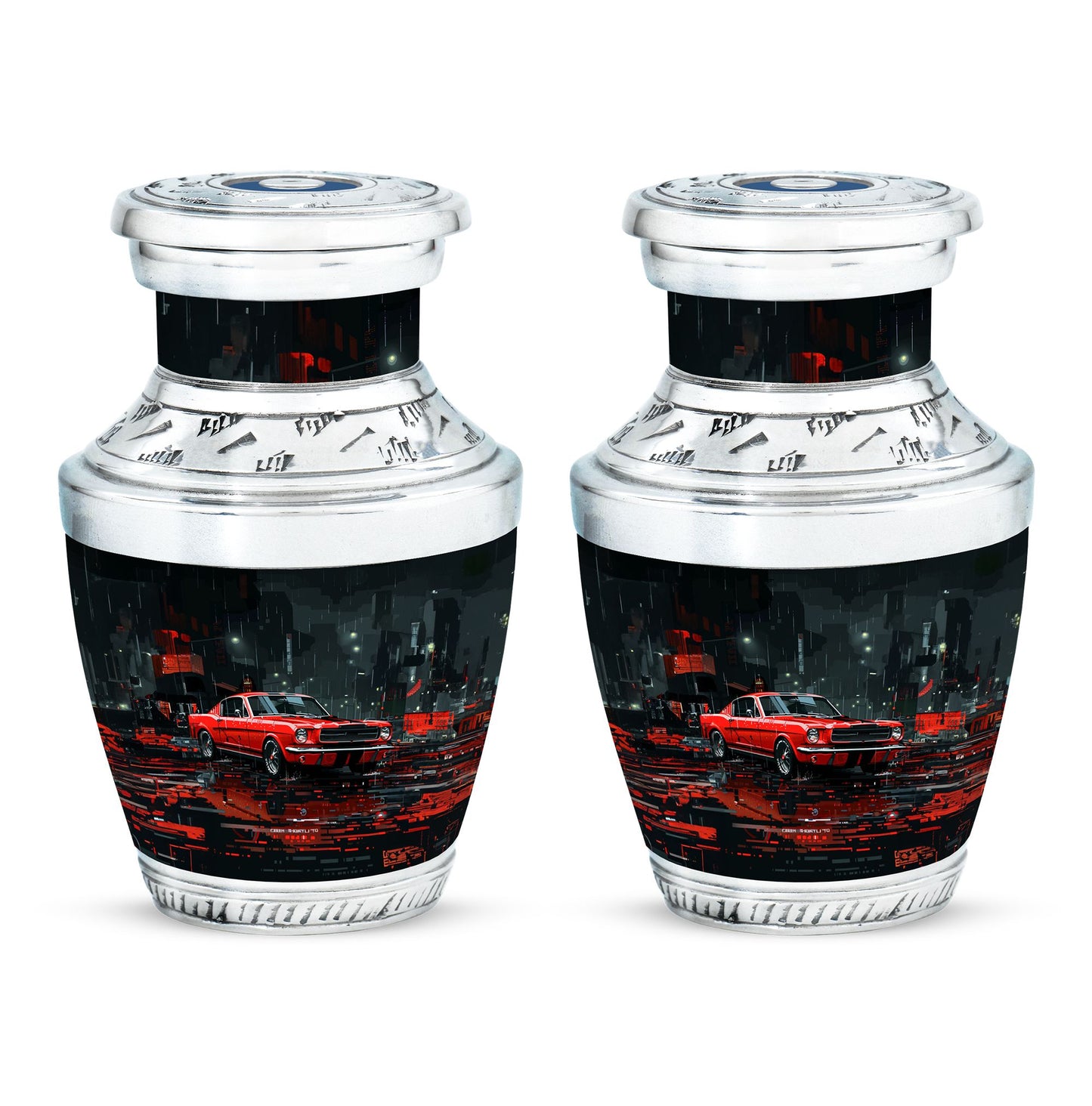Car Theme 3 Inch Keepsake Pack of 2