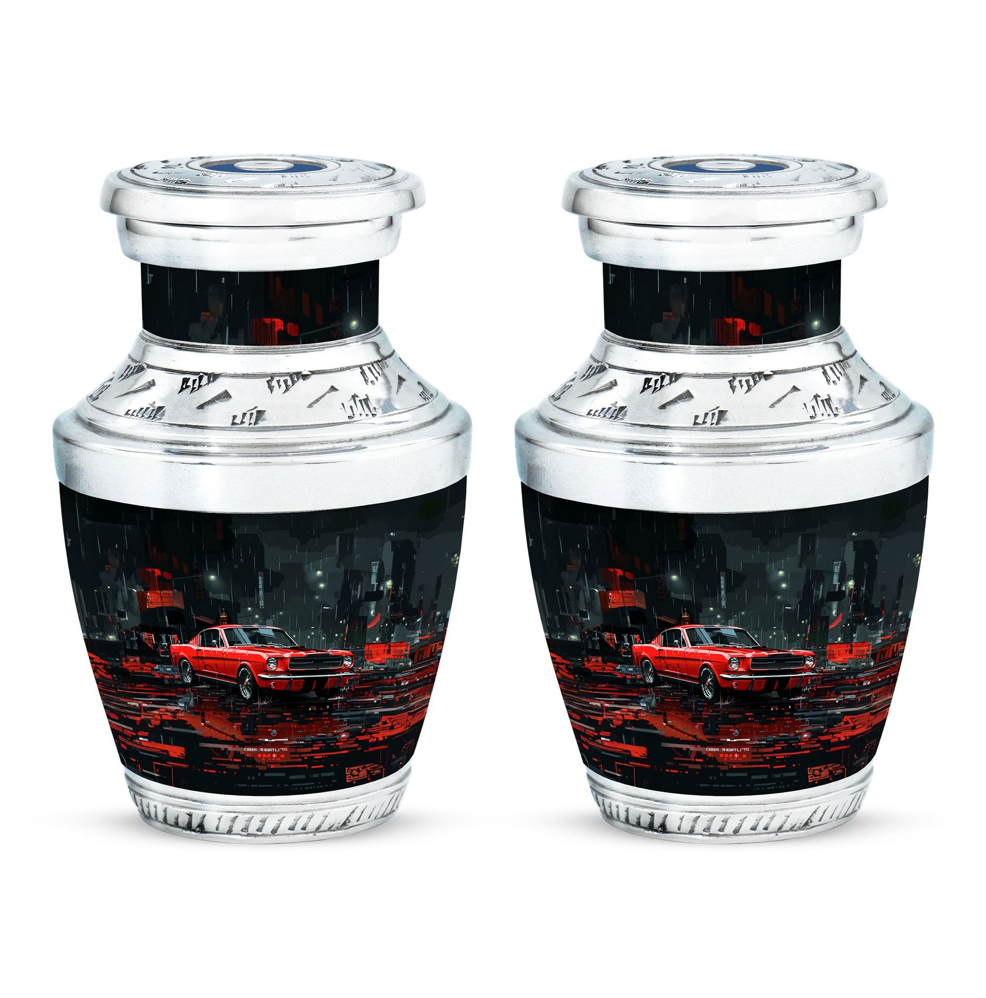 Car Theme 3 Inch Keepsake Pack of 2