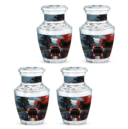 Car Theme 3 Inch Keepsake Pack of 4