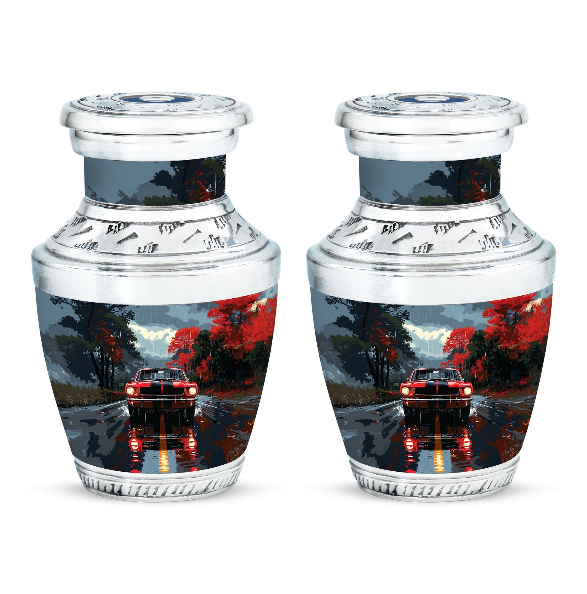 Car Theme 3 Inch Keepsake Pack of 2