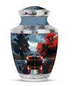 Car Theme Large Urn 10 Inch