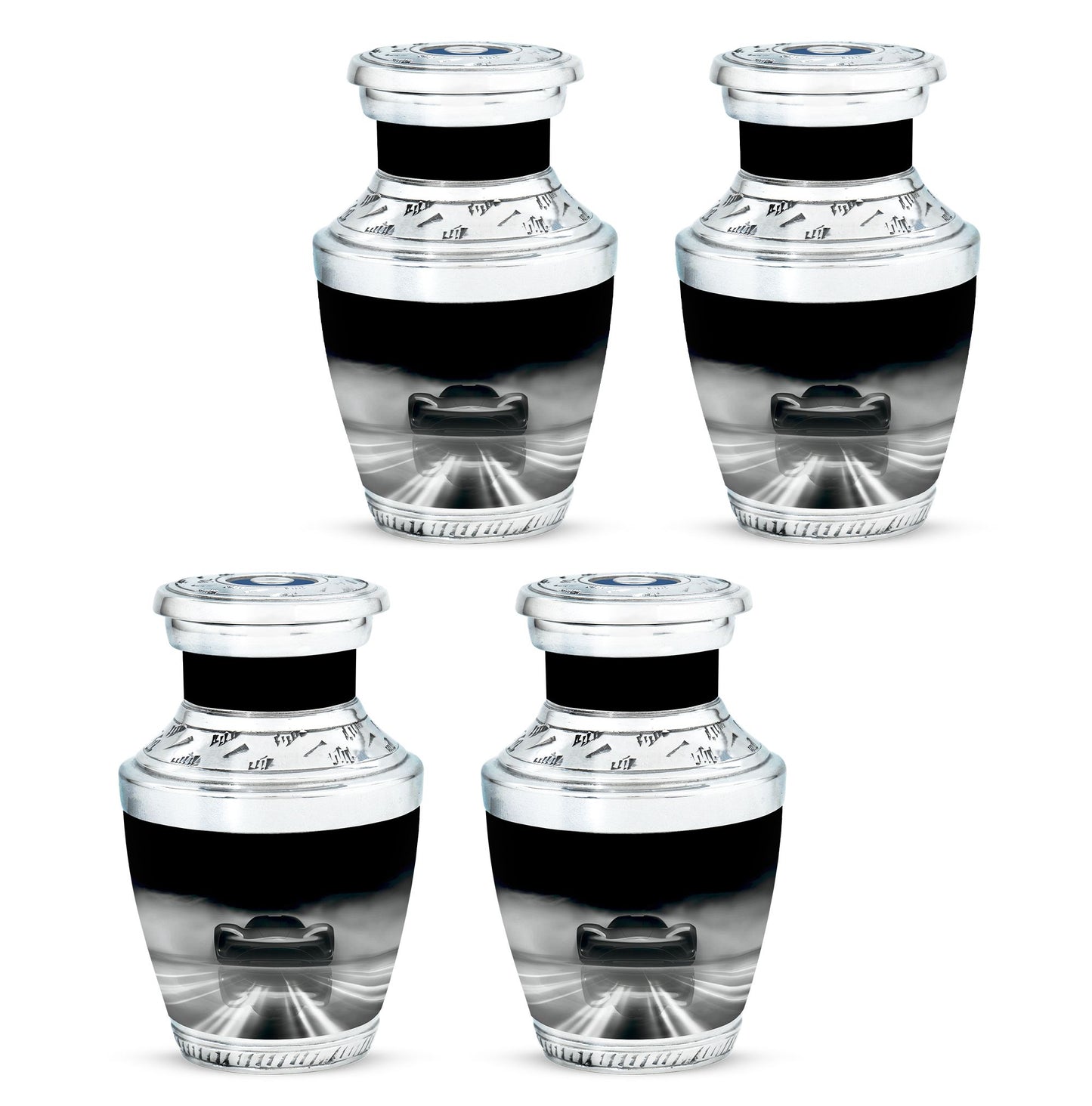 Car Theme 3 Inch Keepsake Pack of 4