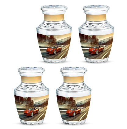 Car Theme 3 Inch Keepsake Pack of 4