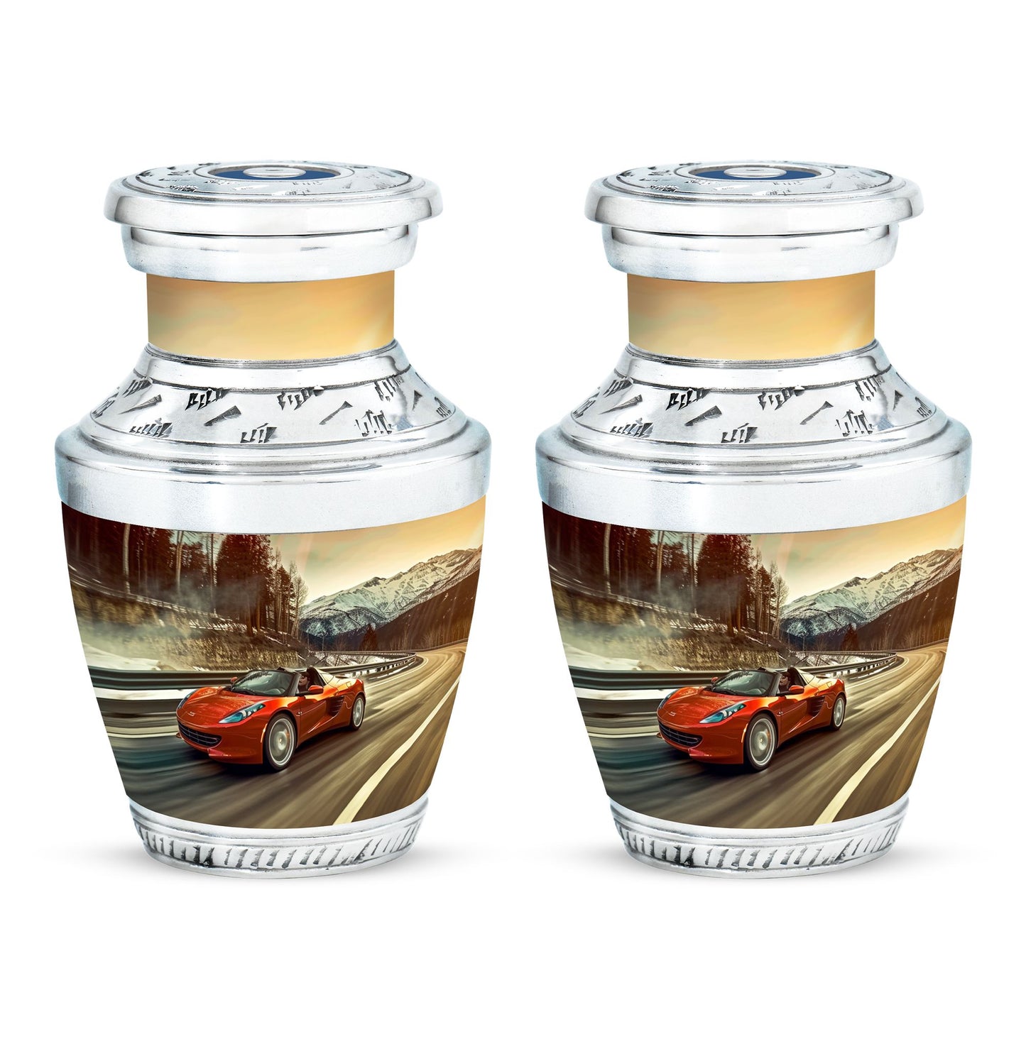 Car Theme 3 Inch Keepsake Pack of 2