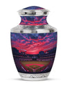 Baseball Theme Large Urn 10 Inch