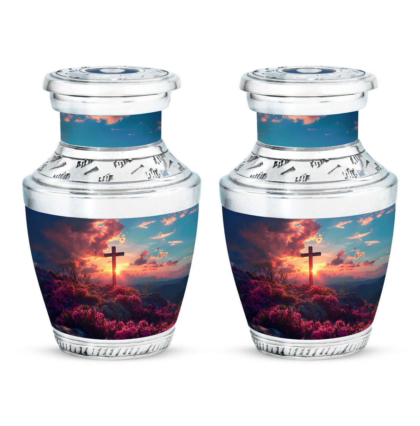 Cross Theme 3 Inch Keepsake Pack of 2