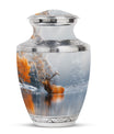 Deer Theme Large Urn 10 Inch