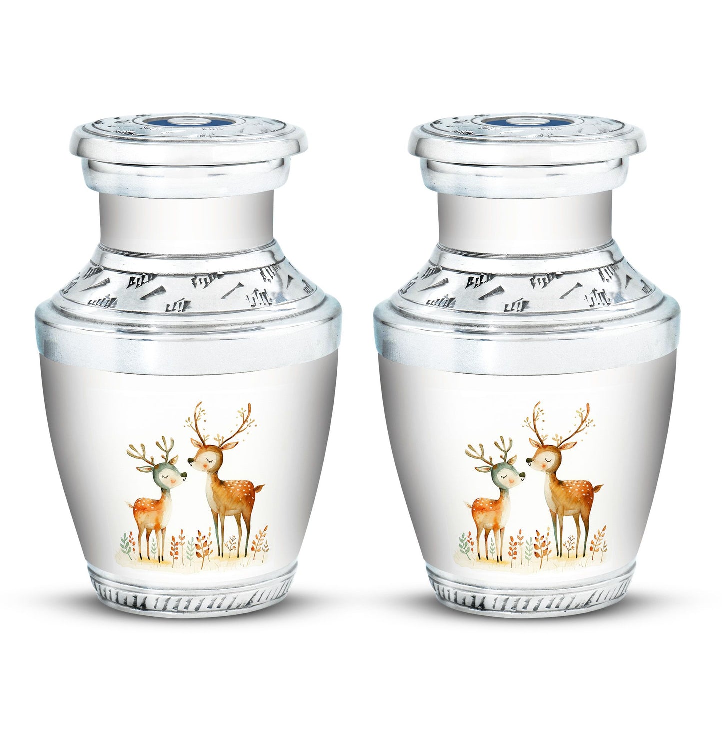 Deer Family Theme 3 Inch Keepsake Pack of 2