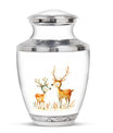 Deer Family Theme Large Urn 10 Inch