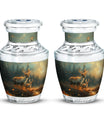 Deer Family Theme 3 Inch Keepsake Pack of 2
