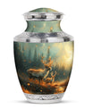 Deer Family Theme Large Urn 10 Inch