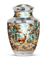 Deer Family Theme Large Urn 10 Inch