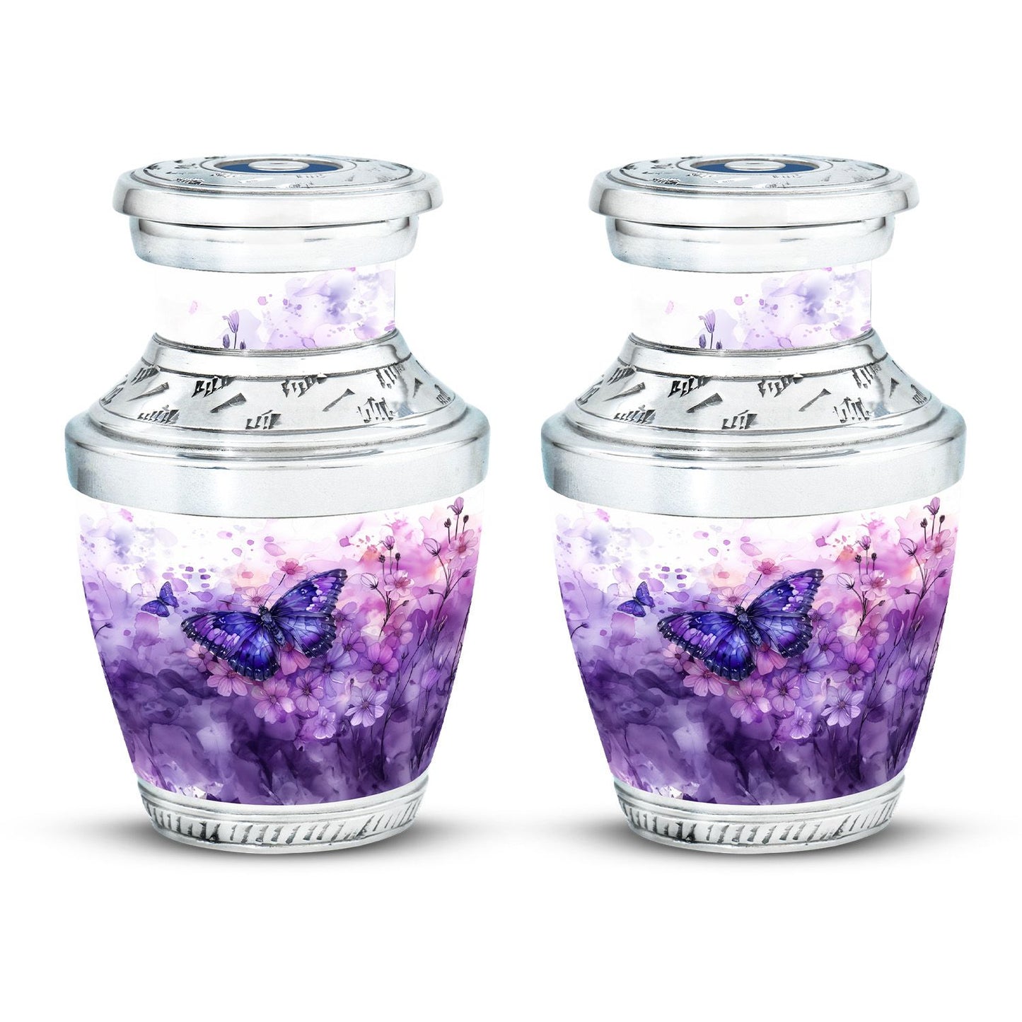 Butterfly Theme 3 Inch Keepsake Pack of 2