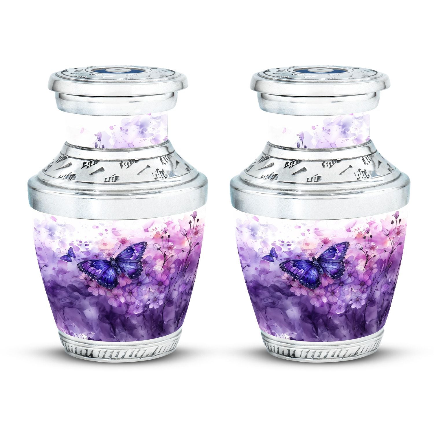 Butterfly Theme 3 Inch Keepsake Pack of 2