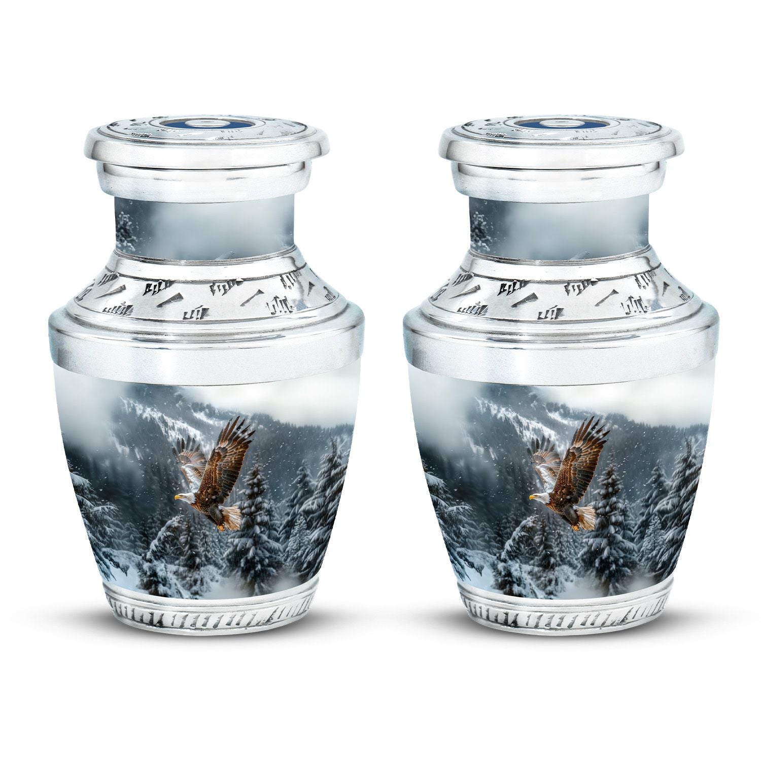 Eagle Theme 3 Inch Keepsake Pack of 2