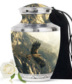 Eagle Theme Large Urn 10 Inch