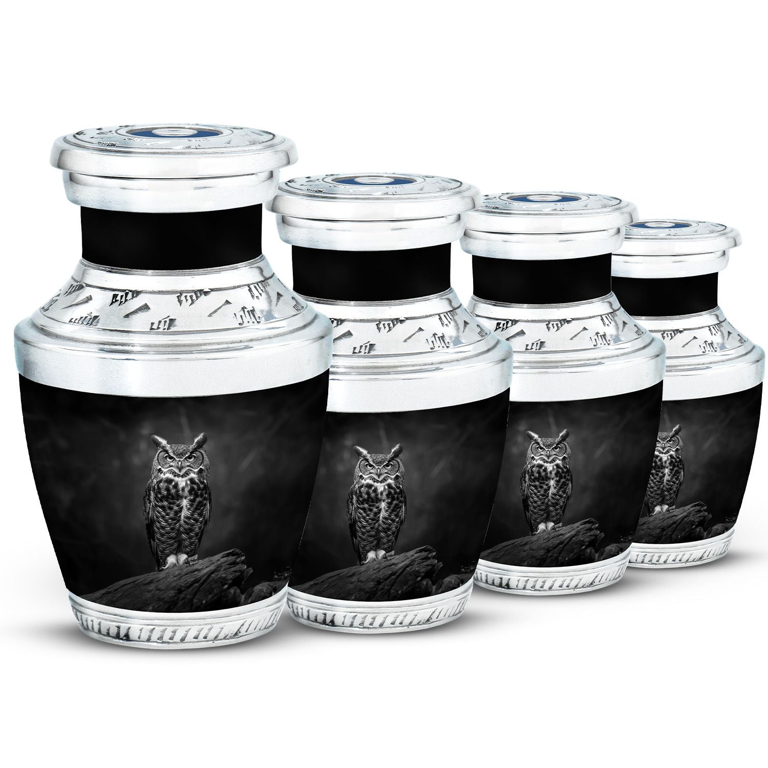 Owl Theme 3 Inch Keepsake Pack of 4