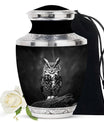 Owl Theme Large Urn 10 Inch
