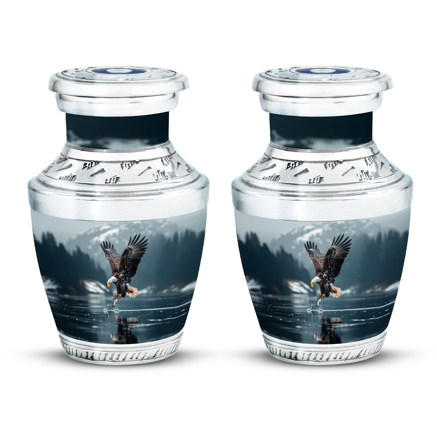 Eagle Theme 3 Inch Keepsake Pack of 2