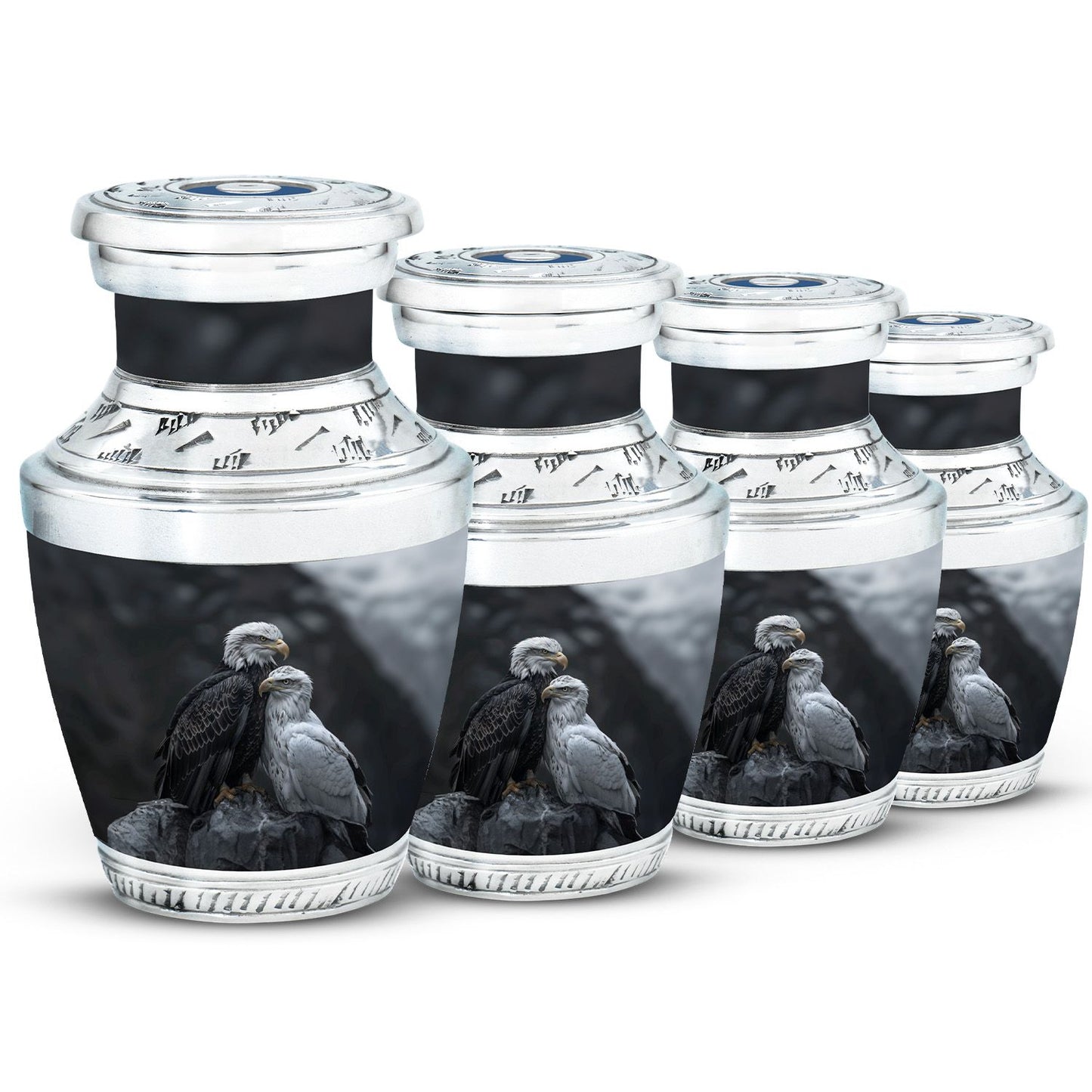 Eagle Theme 3 Inch Keepsake Pack of 4