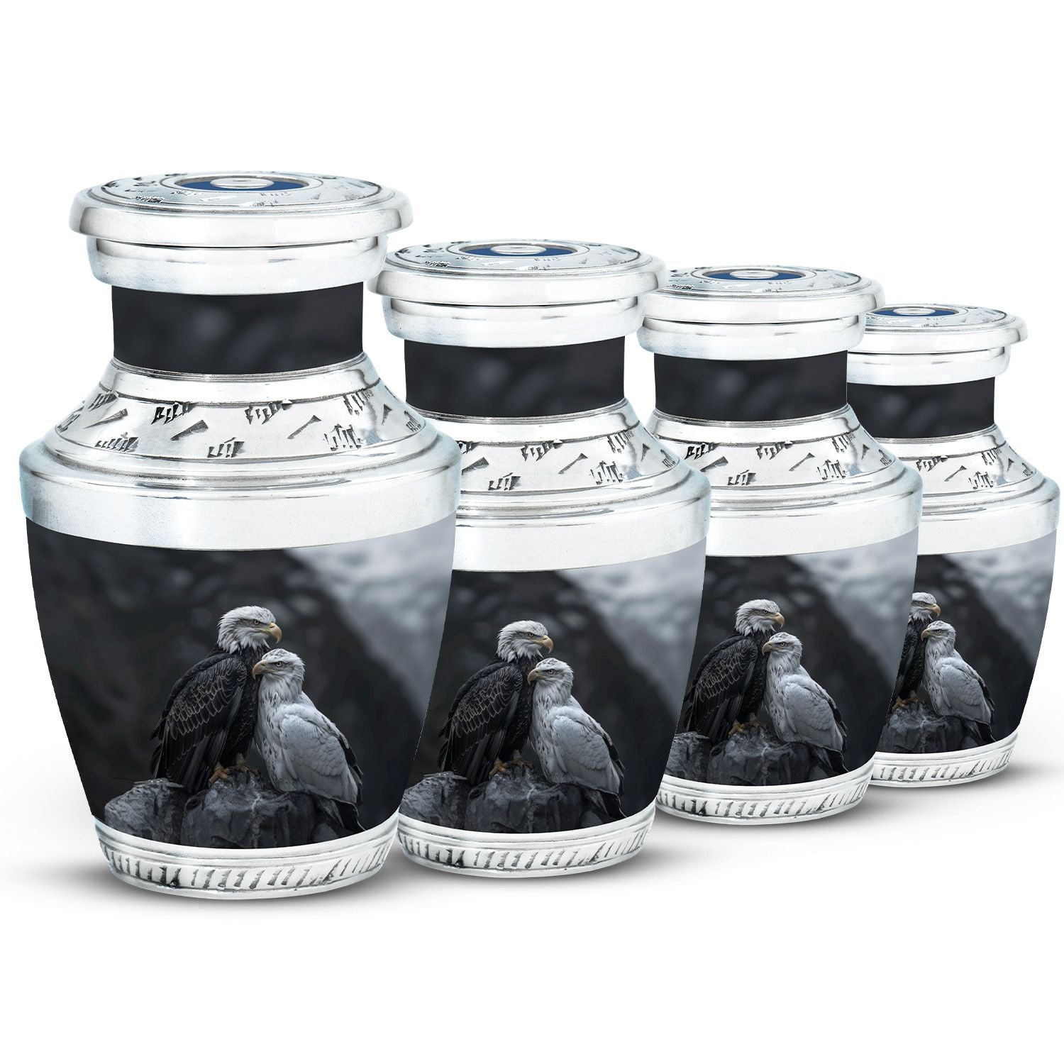 Eagle Theme 3 Inch Keepsake Pack of 4