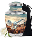 Owl Theme Large Urn 10 Inch