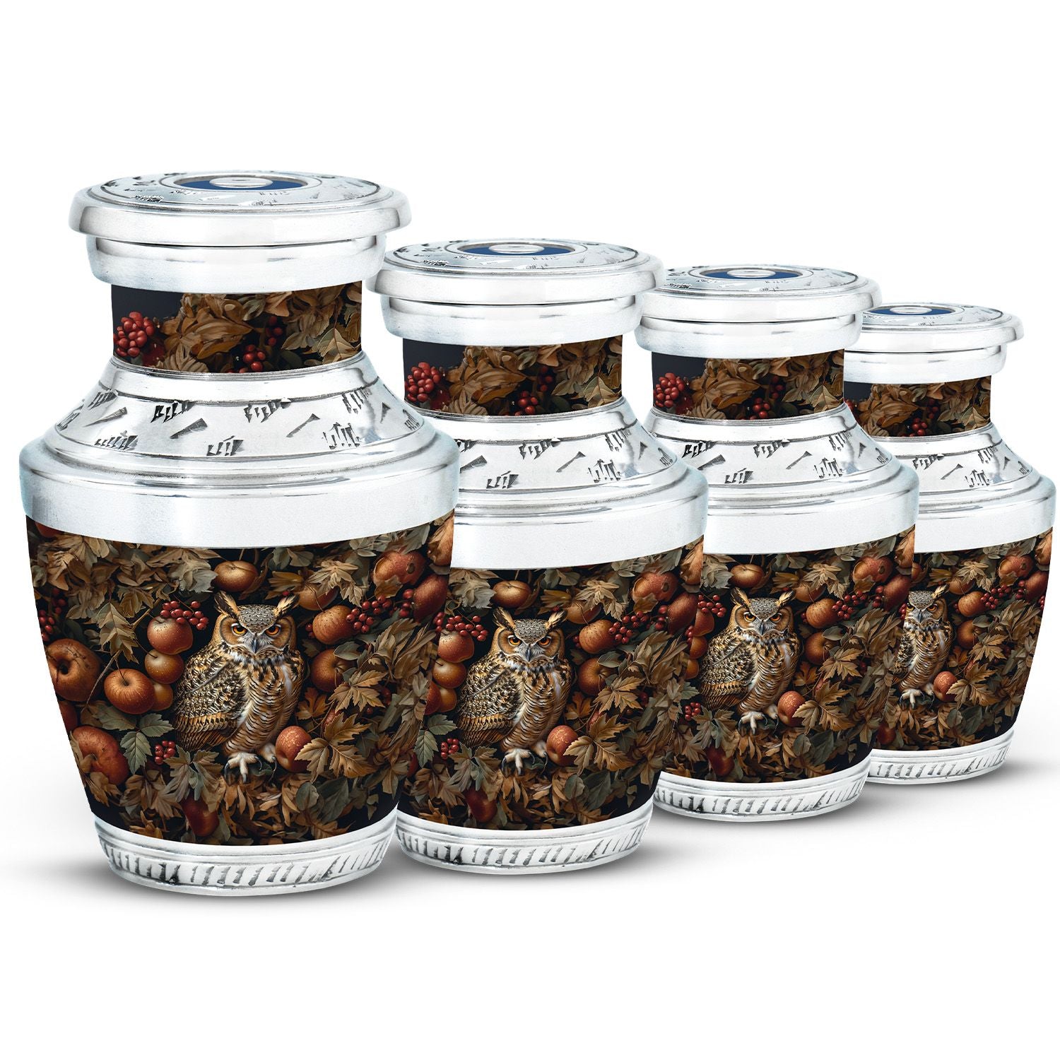 Owl Theme 3 Inch Keepsake Pack of 4