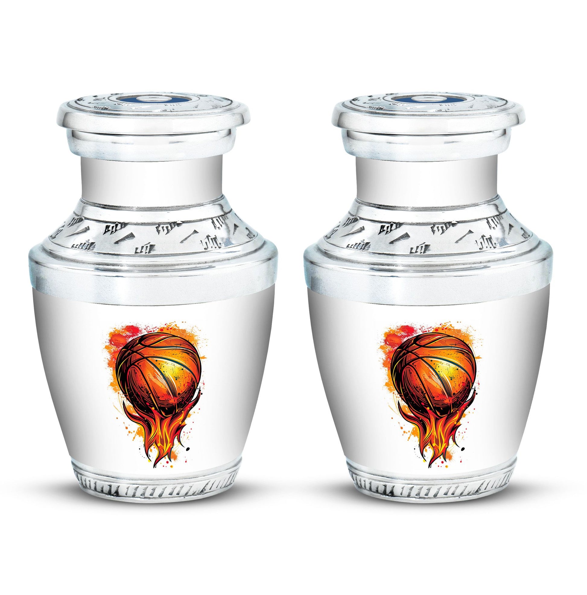 Basketball Theme 3 Inch Keepsake Pack of 2