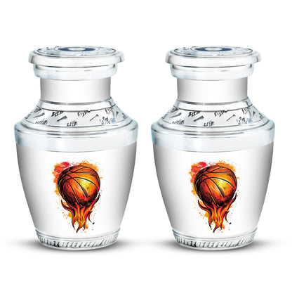 Basketball Theme 3 Inch Keepsake Pack of 2