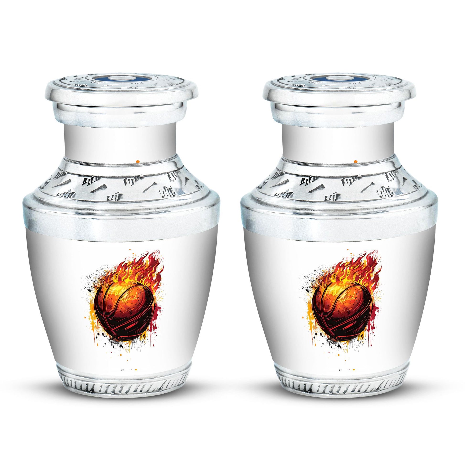 Basketball Theme 3 Inch Keepsake Pack of 2