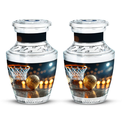 Basketball Theme 3 Inch Keepsake Pack of 2