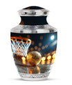 Basketball Theme Large Urn 10 Inch