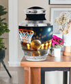 Basketball Theme Large Urn With 1 Keepsake Urn