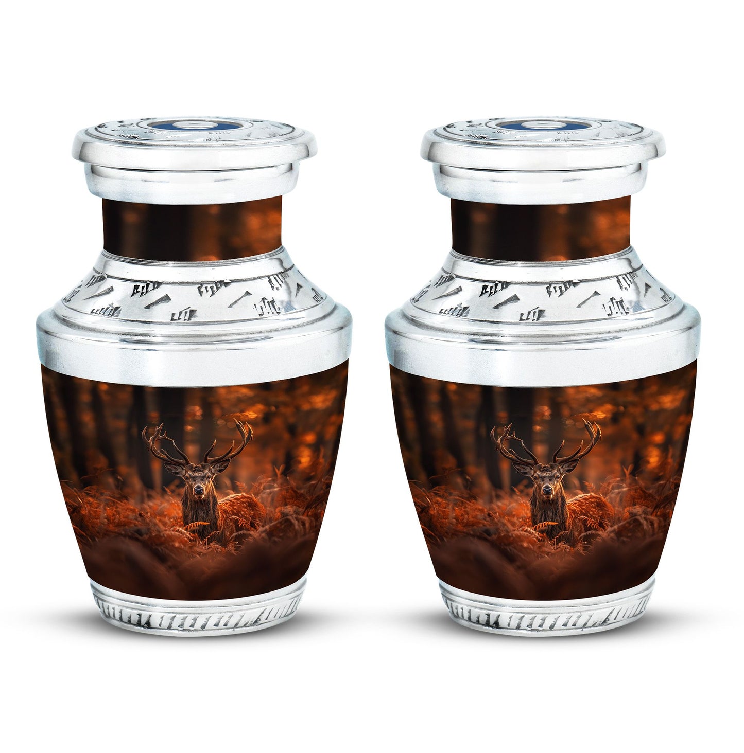 Deer Theme 3 Inch Keepsake Pack of 2
