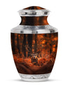 Deer Theme Large Urn 10 Inch