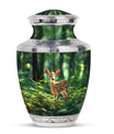 Deer Theme Large Urn 10 Inch