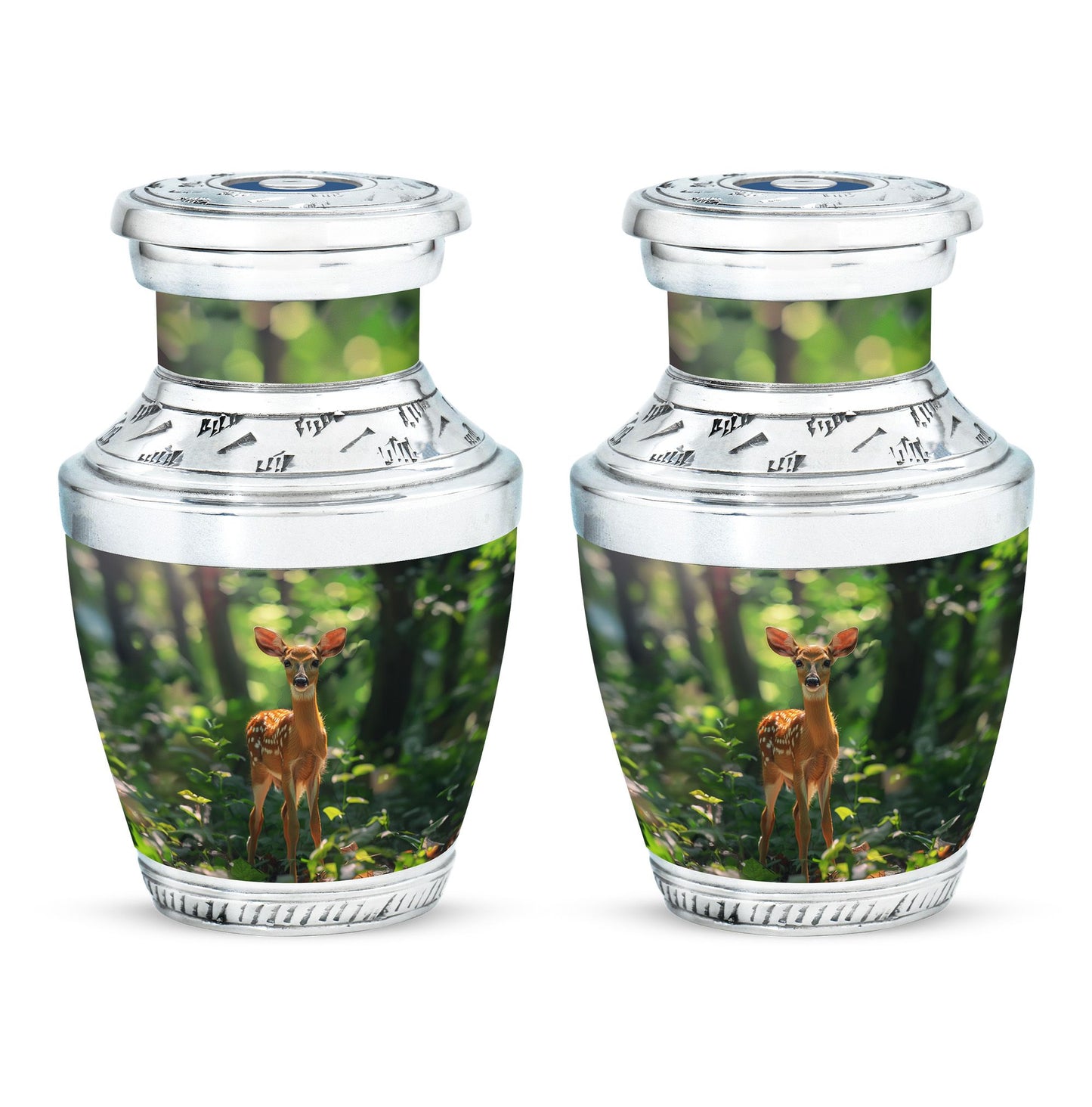 Deer Theme 3 Inch Keepsake Pack of 2