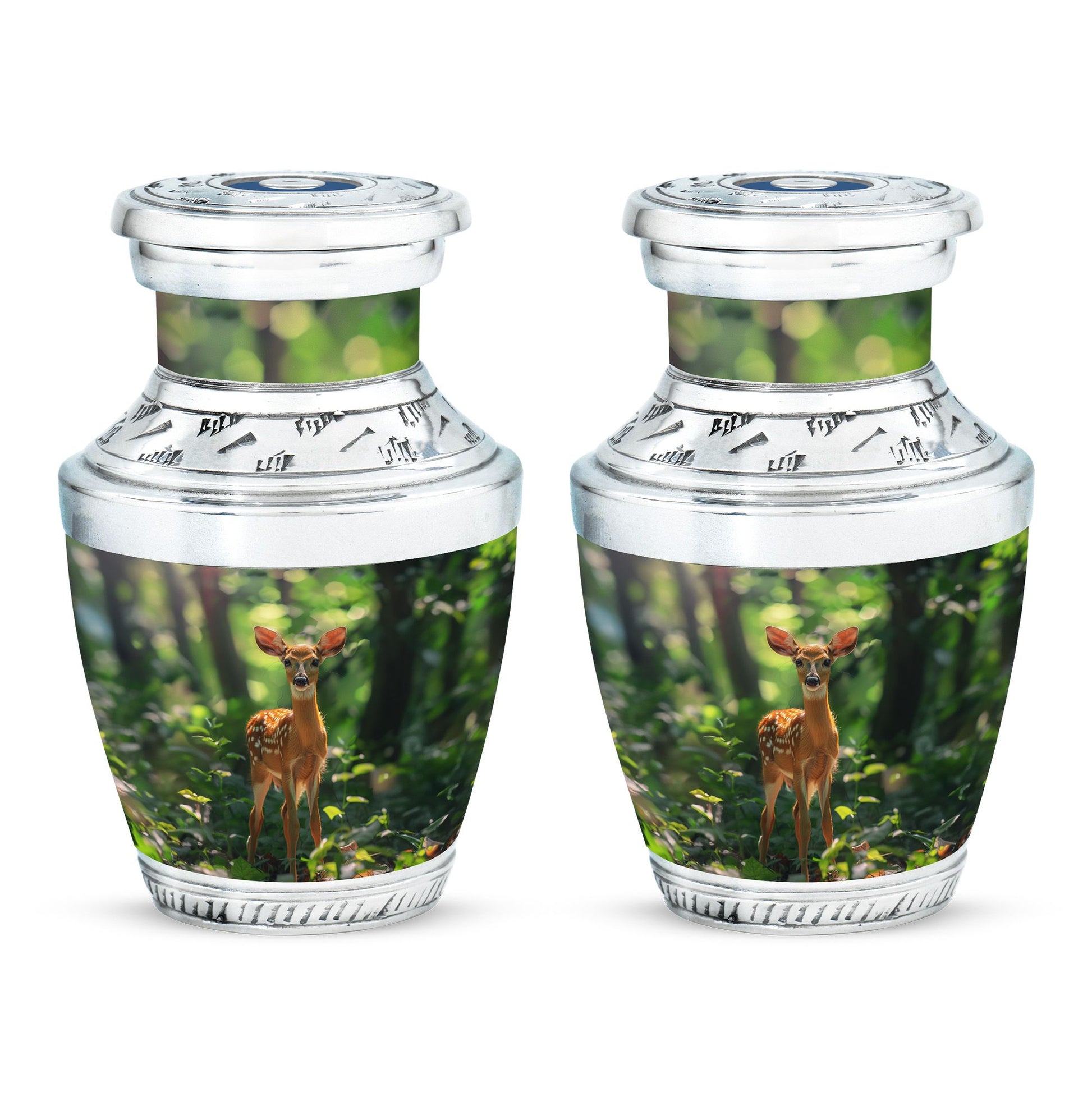 Deer Theme 3 Inch Keepsake Pack of 2