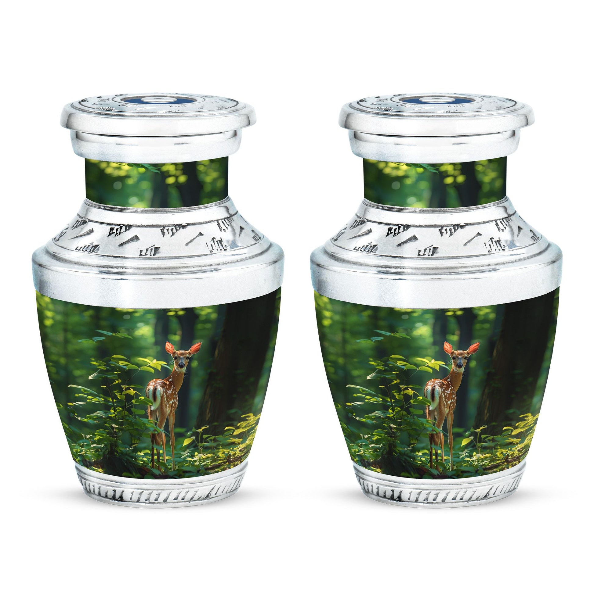 Deer Theme 3 Inch Keepsake Pack of 2