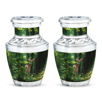 Deer Theme 3 Inch Keepsake Pack of 2