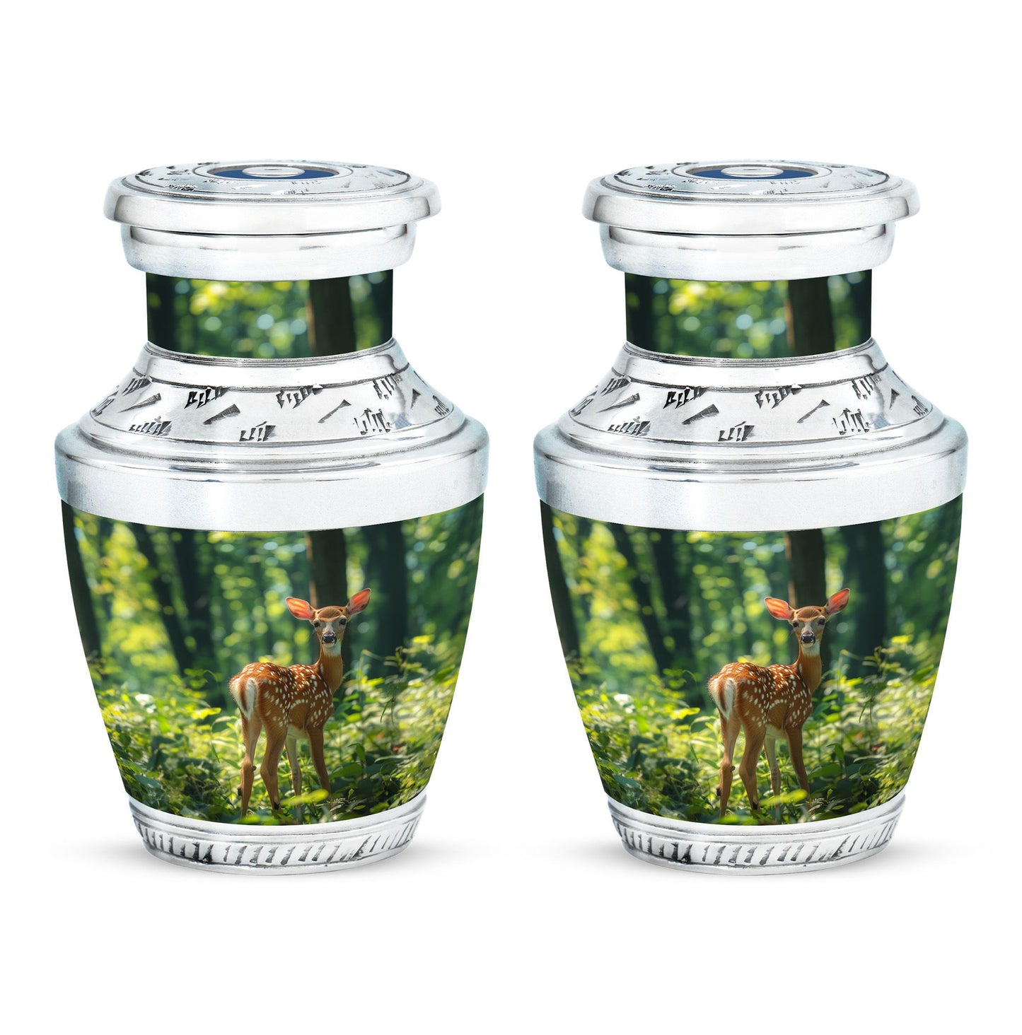 Deer Theme 3 Inch Keepsake Pack of 2