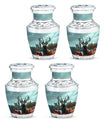 Deer Theme 3 Inch Keepsake Pack of 4