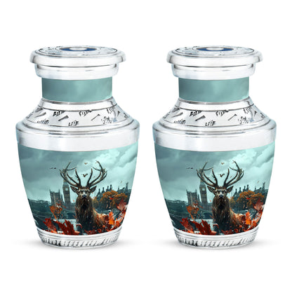 Deer Theme 3 Inch Keepsake Pack of 2