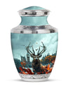 Deer Theme Large Urn 10 Inch