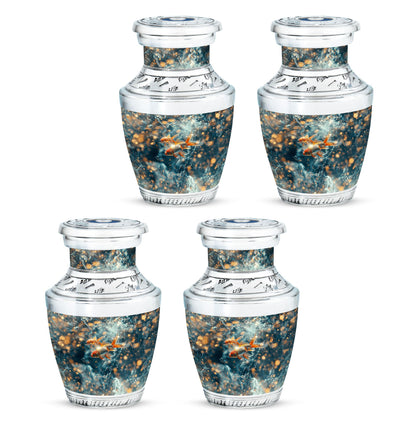 Fish Theme 3 Inch Keepsake Pack of 4