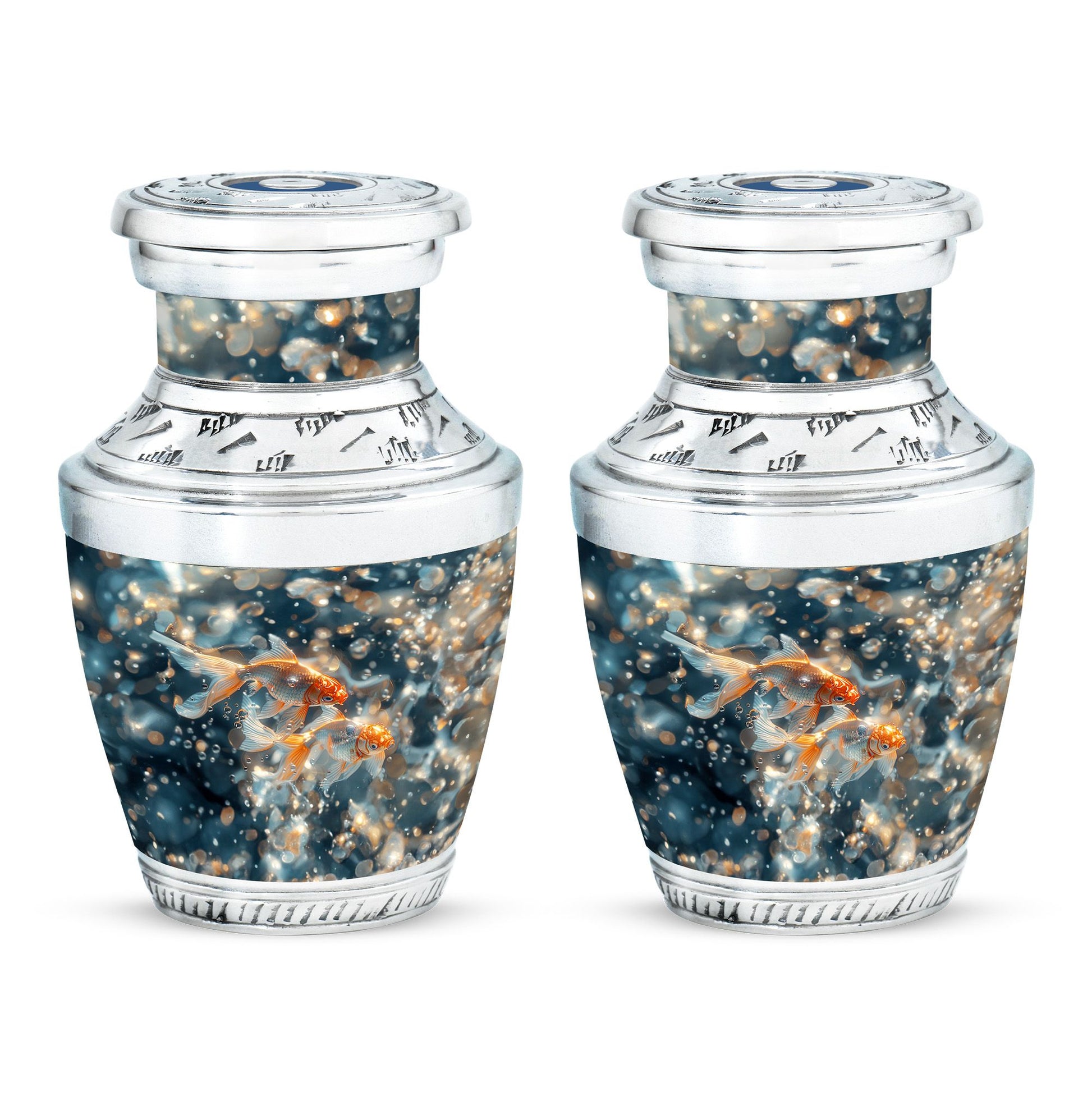 Fish Theme 3 Inch Keepsake Pack of 2