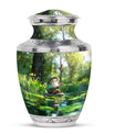 Fishing Theme Large Urn 10 Inch